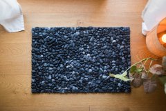 Masážní kamenná deska, Ebano černá, více velikostí