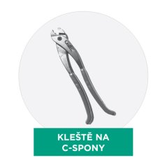 Kleště na c-spony, nerez