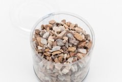 Mramorová drť, Zlatá okrová 08-12 mm, dóza 0,4l (cca 0,4kg)