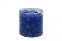 Skleněná drť, Zářivě modrá 4-8 mm, dóza 0,4l (cca 0,4kg)