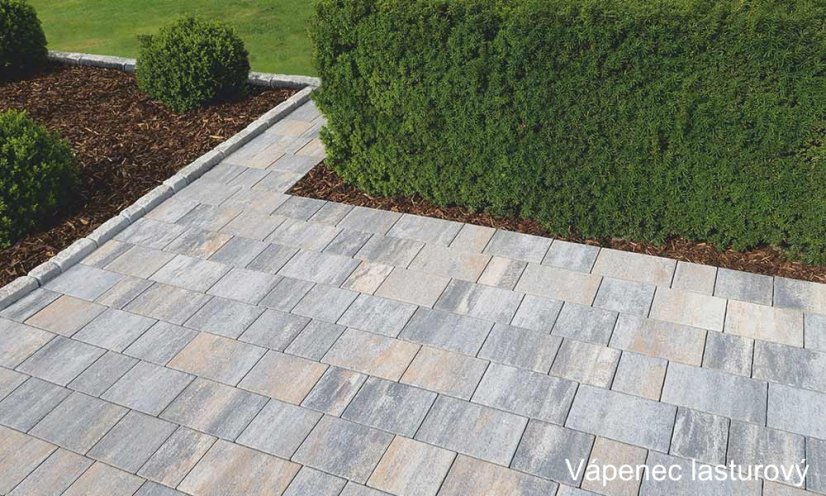 Betonová kombinovaná dlažba Arret Š20, 6/8 cm, více barev
