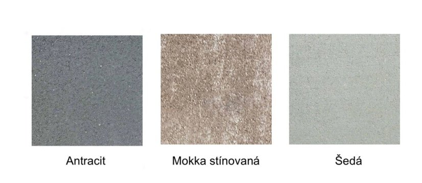 Vyvýšený záhon  - kompletní set, palisáda Grado, 222,55x133x62,5 cm, více barev - Barva Vyvýšený záhon: Antracit