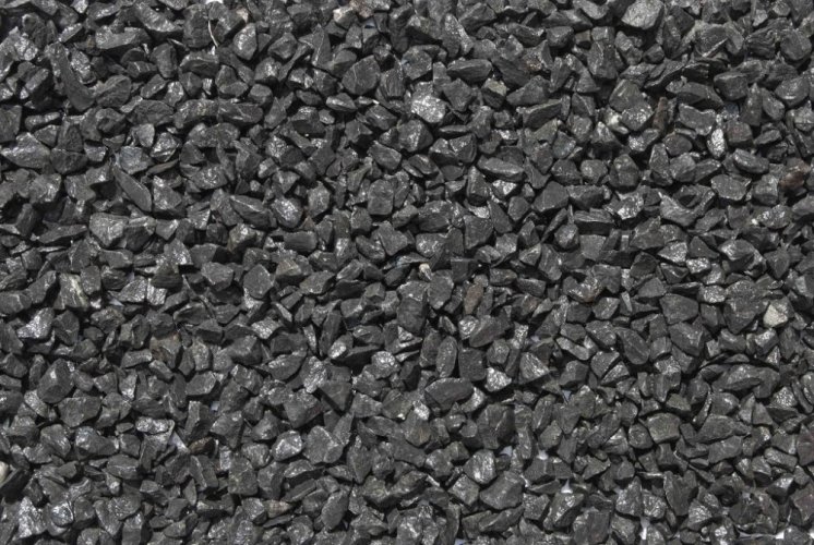 Čedičová drť, Černá, více frakcí - Frakce: 25-50 mm, 1 tuna