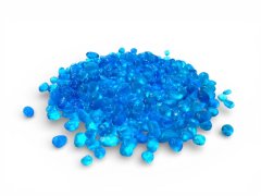 Skleněný oblázek, světle modrá 6-9mm, 10 kg