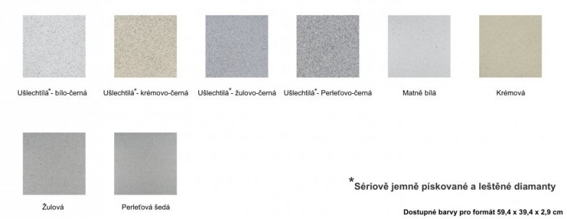 Betonová deska Niva29, 39,4x39,4x2,9 cm, více barev