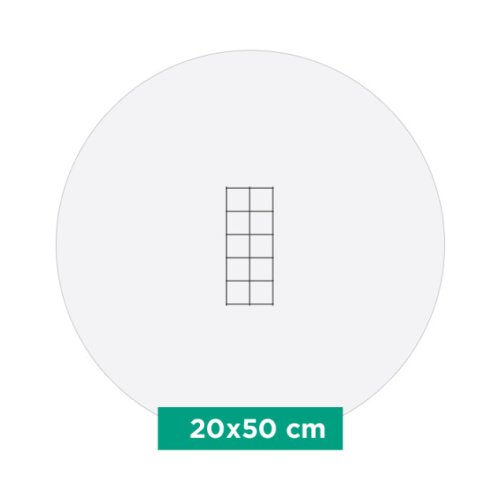 Gabionový sítě s oky 10x10 cm, více rozměrů - Rozměry sítě: 20x50