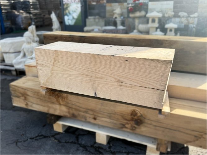 zahradní dubová lavice  35x35x100cm