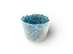 Skleněný oblázek, modrá 10-20mm, dóza 1,5 l (cca 2,5kg)