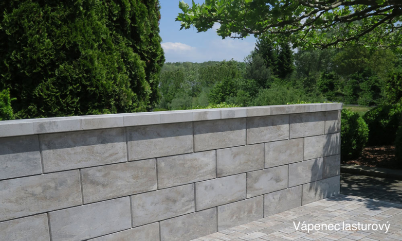 Betonová plotová a zdící tvárnice Nuovo XL 50x20x20cm, více barev