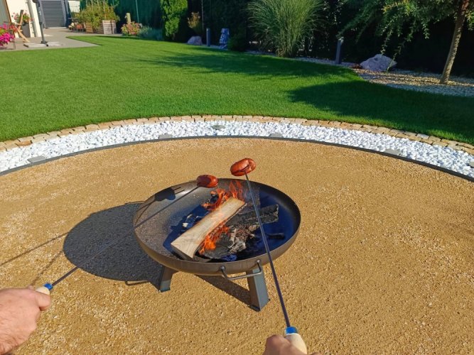 Mlatová cesta jednovrstvá, 0-8mm, kg (min. 200kg), více barev - Barvy Mlaty: Zlatá okrová