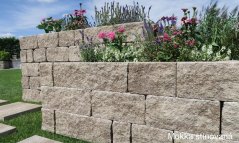 Betonový zdící kvádr Gutshof ŠM12 | štípaný, 15 cm, více barev