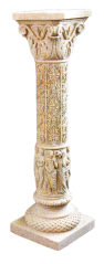 Květinový stojan s reliéfy 23 kg  T