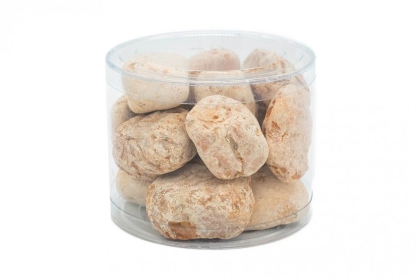 Mramorový oblázek, Veronská červená 40-60 mm, dóza 1,5l (cca 2kg)