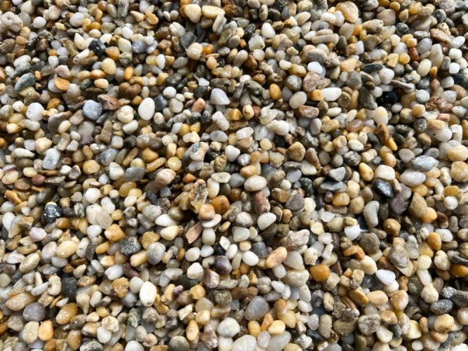 Říční oblázky (kačírek), 4-8 mm, 1t ,big bag