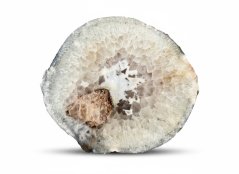 Achát/Quartz leštěný plát 2,10kg