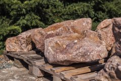Soliterní kámen - Říční kámen - Červený Slepenec
