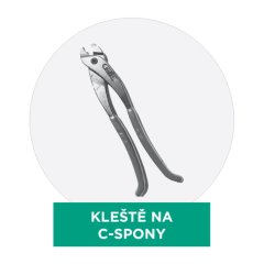 Kleště na c-spony, nerez