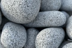 Granitový dekorační oblázek, Sůl a pepř 100-300 mm, Kg
