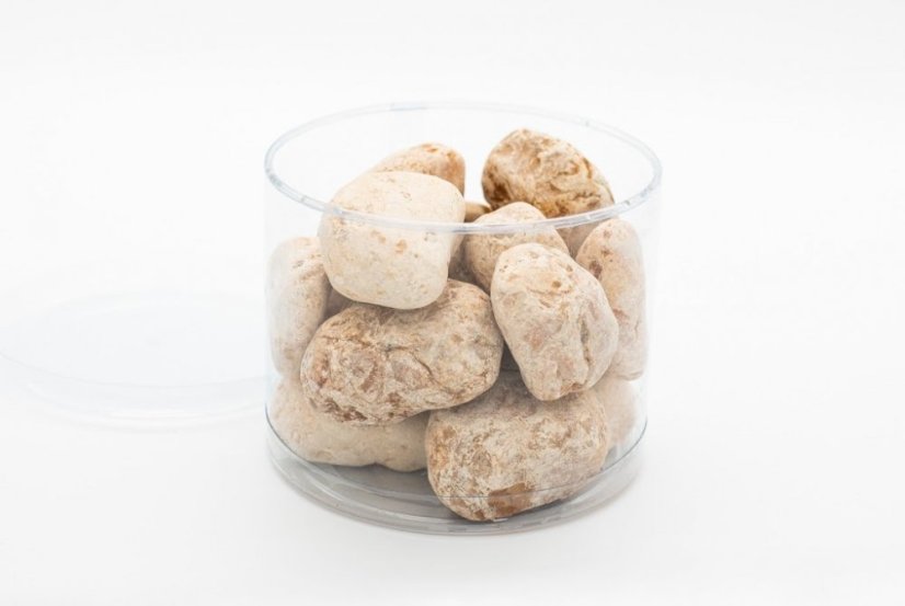 Mramorový oblázek, Veronská červená 40-60 mm, dóza 1,5l (cca 2kg)