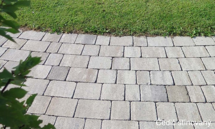 Betonová dlažba Piazza Grado, více barev - Barva: Moka stínovaná