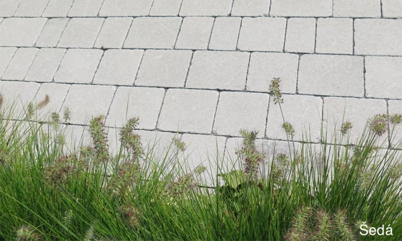 Betonová dlažba Piazza Grado, více barev - Barva: Moka stínovaná