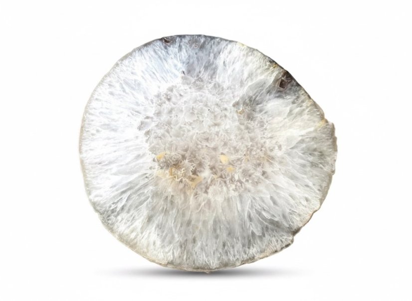 Achát/Quartz leštěný plát 4,3kg