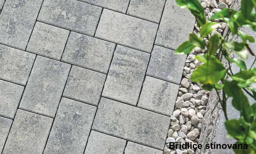 Betonová kombinovaná dlažba Arret Š15, 6/8cm, více barev