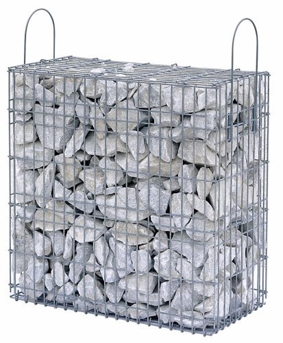 Gabion koš plněný - Oblačně bílá 100x50x100