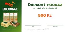 Dárkový poukaz BIOMAC