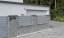 Betonová plotová a zdící tvárnice Faro, 1/2 kvádr, 19,7x20x15 cm, více barev - Barva: Bílo-černá