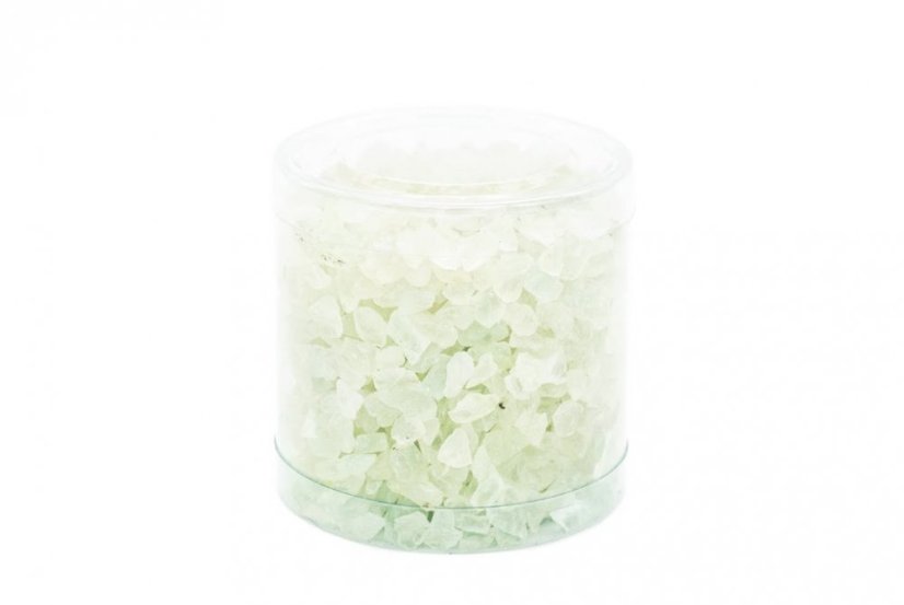 Skleněná drť, Křišťálově jasná 4-8 mm, dóza 0,4l (cca 0,4 kg)