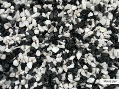 Mramorová drť, Mix Panda, 1500kg (bag), více frakcí