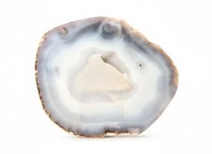 Achát/Quartz leštěný plát 0,9kg