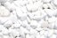 Mramorový oblázek, Thassoská bílá, více frakcí - Frakce: 25-50 mm, 1 tuna
