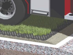 Zatravňovací dlaždice Gravel Fix Eco+,  60x40 (0,21m2/ks)