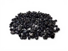 Skleněný oblázek, černá 6-9 mm, dóza 0,7 l (cca 1kg)