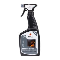 SOLO  Pěnový čistič krbových skel a lampiček 500ml