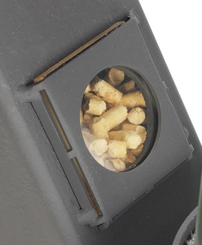 Terasový peletový hořák