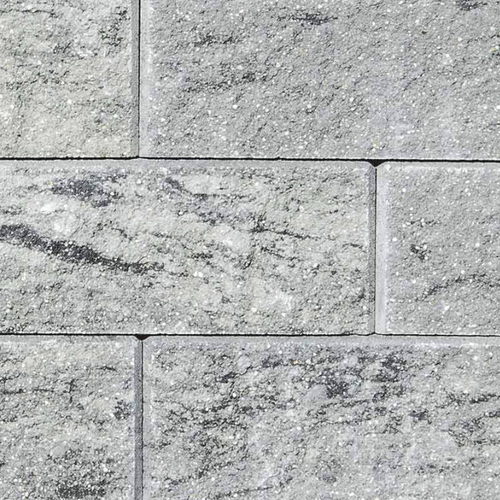 Betonová plotová a zdící tvárnice Faro, 1/2 kvádr, 19,7x20x15 cm, více barev - Barva: Platina stínovaná