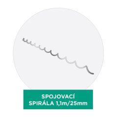 spirála 1,1m - 25mm