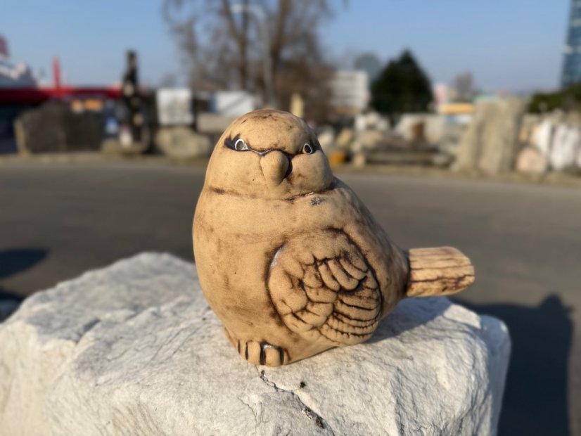 Keramická socha, Vrabec